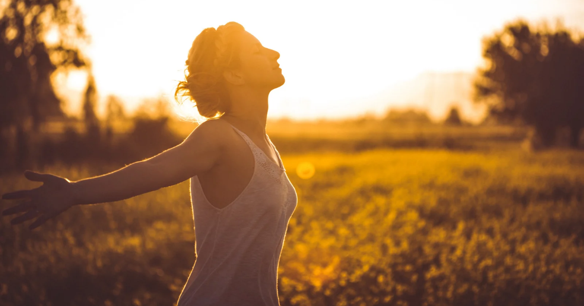 Woman reconnecting with herself and rebuilding confidence after relationship struggles