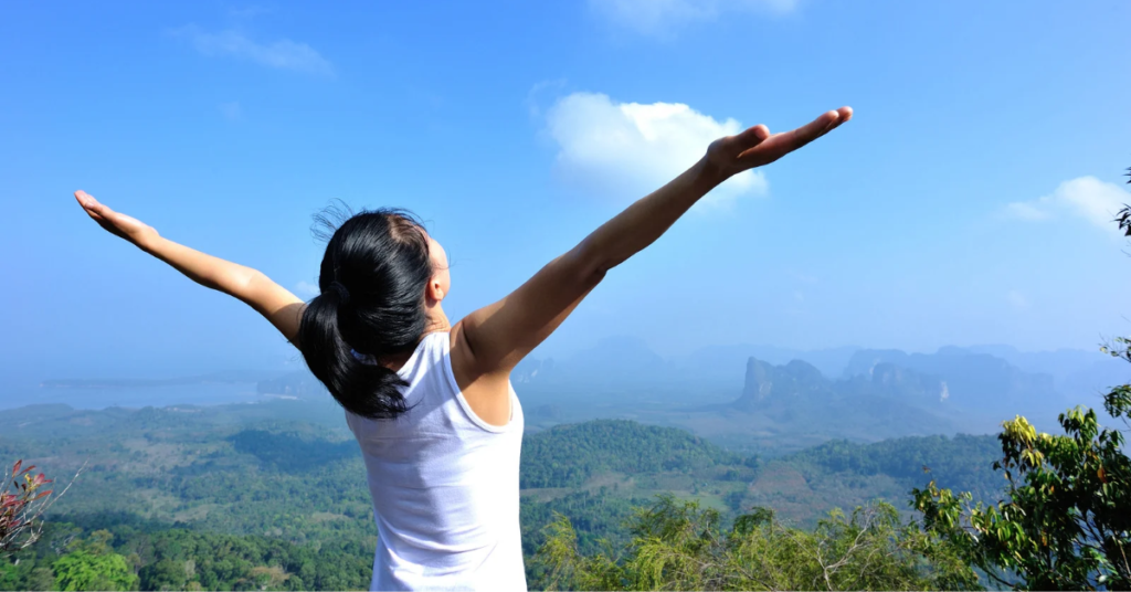 Woman rediscovering self-worth and independence beyond relationship struggles