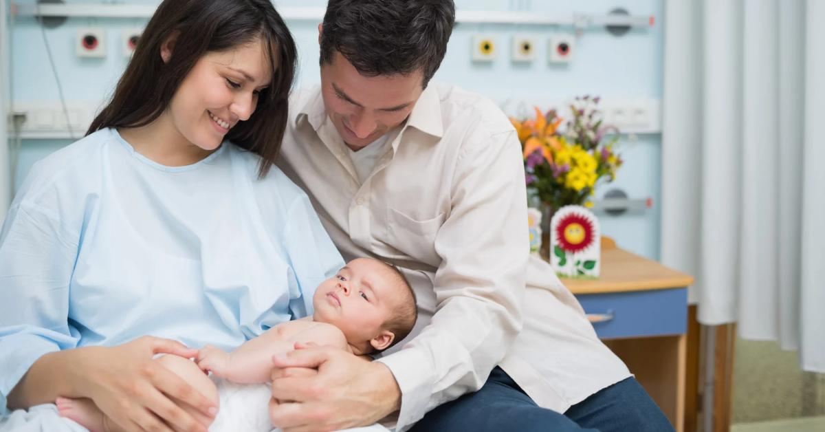 Parents working on emotional connection in their relationship after children