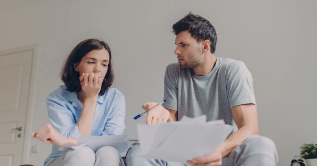 A couple practicing active listening, breaking the cycle of toxic communication in marriage.