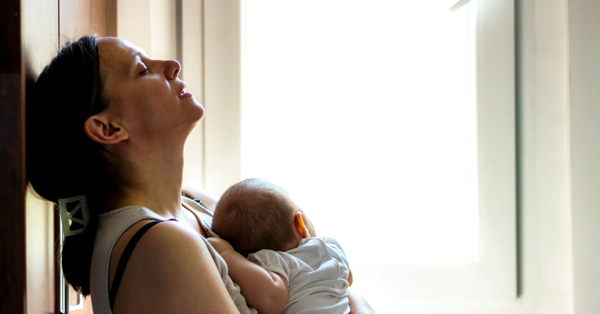 New mom finding clarity through quiet self-reflection